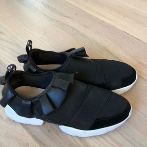 Emilio Pucci Ruffle Sneakers